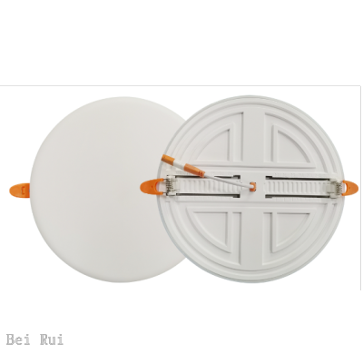 Free Hole Panel Light Adjustable Concealed Downlight LED Ceiling Light Square round Lamp