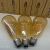 LED Globe Edison Vintage St64 Bar Light Bulb Tungsten Lamp Amber-Yellow Glass Decorative Retro Light Bulb Globe Lamps