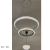 LED Lantern Dining Chandelier Living Room Lamps Iron Droplight Modern Creative Bedroom Light High-End Post-Modern