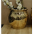 Gold-Plated Glossy Ceramic Creative Flower Pot Modern Minimalist Furnishings Flower Pot Decoration Green Plant Pot Home Decoration