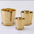 Ceramic Flower Pot with Tray Gold-Plated Silver-Plated Bright Surface Three-Piece Set Combination Flowerpot Decoration Decoration Flowers Green Plant Decoration