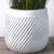 Simple Style Magnesium Clay Flowerpot Floor Vase Decoration Shopping Mall Hotel Line Lines Beauty Chen Flower Decoration Factory Store