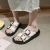 [Price is negotiable] Women's summer outdoor slippers new super hot sandals summer seaside beach shoes fashion slippers