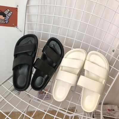 [Price is negotiable] Women's Outdoor slippers dormitory ins fashion student summer versatile non-slip thick bottom home Bath sandals trendy