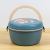 Plastic sealed portable lunch box office worker two-layer lunch box lunch box bento box school microwaveable heating lunch box