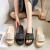 [Price is negotiable] platform slippers women's outdoor wear summer new fabric casual all-match non-slip sandals
