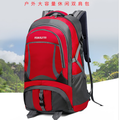 新款大容量双肩包户外登山包外出旅行包工厂现货可装棉被大背包
