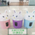 Yangfan Desktop Cute Bunny Flap Trash Can Small Size Cartoon Toilet Pail Coffee Table Mini Sundries Container Wholesale