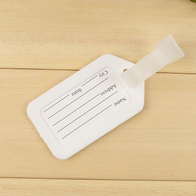 PlasticPPLuggage Tag Luggage Tag Luggage and Suitcase Name Listing Mini Small Hangtag Consignment Boarding Pass
