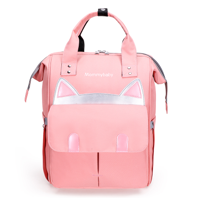 Mummy Bag Backpack Lightweight and Large Capacity New Fashion and Ultra Light Go out with Baby Mother Bag Mother and Baby Milk Powder Bag