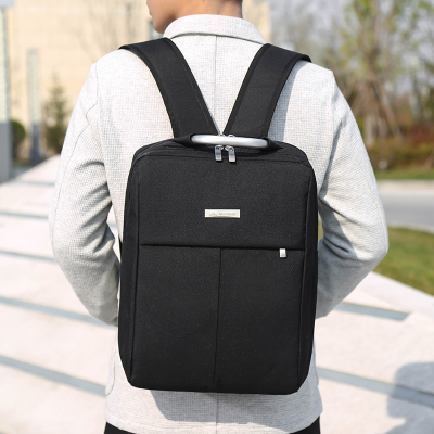 Business Office Laptop Backpack Aluminum Handle Computer Backpack Trendy Bag Meeting Gift Leisure Bag