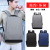 Men's Solid Color Backpack Simple Multi-Purpose Business Commute Backpack Texture Lightweight Fashion Casual Computer Backpack
