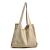 Partysu Canvas Bag Literary Style Shoulder Bag Trendy Fashion Casual Bag Shopping Tote Bag City Simple Women's Bag