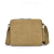 Simple and Elegant Men's Bag New Canvas Bag Trendy Shoulder Bag Korean Leisure Bag Multi-Pocket Practical Tool Messenger Bag