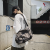 New Canvas Bag Trendy Fashion Shoulder Bag Casual Atmosphere Shoulder Messenger Bag Korean Style Business Commute Men's Bag