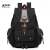 Simple Fashion Canvas Bag Large Capacity Trendy Backpack Urban Fashion Casual Bag European and American Retro Student Schoolbag