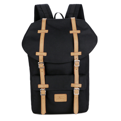 British Preppy Style Schoolbag Large Capacity Backpack Trendy Korean Style Backpack Business Commuter Practical Canvas Bag