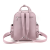 Trendy Fashion Nylon Backpack Large Capacity Korean Style Solid Color Commute Backpack Sweet Casual Bag Simple Women's Bag