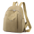 Women's Fashion Casual Bag Solid Color Backpack New Trendy Large-Capacity Backpack Lightweight Trendy Elegant Nylon Bag