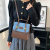 British Retro Contrast Color Fashion Women's Bag Simple Elegant Casual Bag Commuter Backpack Fresh Sweet Messenger Bag