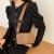 New Trend Simple Camera Bag Woven Shoulder Bag Korean Dignified Messenger Bag Fashion Urban Style Elegant Women's Bag