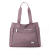 New Large Capacity Women's Bag Urban Lightweight Nylon Bag Retro Fashion Handbag Simple Elegant Korean Shoulder Bag