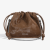 New Niche Casual Bag Fashion Pleated Women Bag Mori Style Cute Korean Style Simple Bucket Bag Chain Messenger Bag
