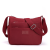 New Leisure Bag Simple Fashion Shoulder Bag Large Capacity Multi-Layer Practical Nylon Bag Lightweight Soft Messenger Bag