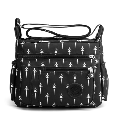 Lightweight Fashion Nylon Bag Printed Urban Style Women's Bag Trendy Practical Shoulder Bag Simple Elegant Crossbody Cloth Bag