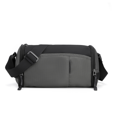 Korean Men's Bag New Nylon Bag Business Messenger Bag Multi-Compartment Leisure Bag Large Capacity Commuter Practical Shoulder Bag