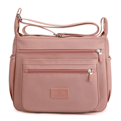 Lightweight Fashion Nylon Bag Simple Elegant Women Bag New Large Capacity Shoulder Bag Urban Style Beautiful Messenger Bag