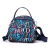Women's Shoulder Bag Trendy Fashion Messenger Bag Multi-Layer Pocket Large Capacity Mobile Phone Bag Printed Nylon Mom Bag