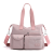 New Large Capacity Shopping Shoulder Bag Fashion Travel Messenger Bag Lightweight Nylon Bag Women's Beautiful Handbag