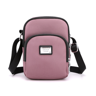 Small and Exquisite Mobile Phone Bag New Simple Multi-Layer Nylon Bag Urban Women's Bag Fashion Casual Women's Shoulder Messenger Bag