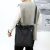 Men's Large Capacity Leisure Bag Vertical Crossbody Bag Simple Charm Fashion Shoulder Bag Business Commute Tote for Men