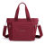 Simple Fashion Large Capacity Nylon Bag Women's Lightweight Trendy Shoulder Bag Trendy Casual Bag Urban Portable Messenger Bag