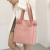 New Large Capacity Leisure Bag Lightweight Handbag Work Commuter Women's Bag Korean Style Urban Beautiful One-Shoulder Nylon Bag
