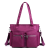 Fashionable Large Capacity Shoulder Bag Simple Casual Bag Lightweight Korean Nylon Bag Lightweight Portable Messenger Bag