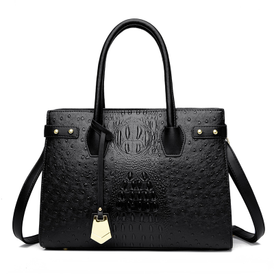 Crocodile Pattern Women's Bag European and American Style Handbag New Fashion Retro Shoulder Bag Urban Style Workplace Casual Bag