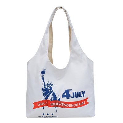 New Printed Cartoon Pattern Women's Bag Large Capacity Fashion Shopping Bag Simple Casual Bag Commuting Handbag