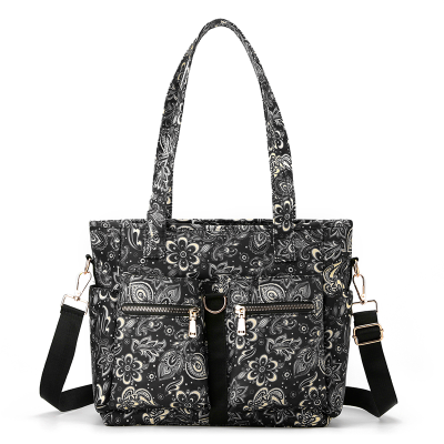 New Printed Women's Bag Lightweight Fashion Nylon Bag Large Capacity Handbag Simple Elegant Crossbody Shoulder Casual Bag