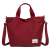 New Leisure Bag Women's Elegant Shoulder Bag Solid Color Large Capacity Women's Bag Lightweight Soft Nylon Crossbody Casual Bag