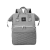 Fashion Rhombus Mummy Backpack Large Capacity Baby Mom Travel Backpack with Baby Contrast Color Hanging Stroller Baby Diaper Bag