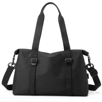 Large Capacity Travel Bag Men's Outing Leisure Gym Bag Simple Trendy Shoulder Bag Nylon Cloth Portable Messenger Bag