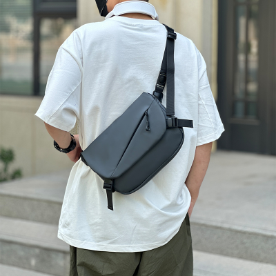 New Men's Casual Bag Simple Messenger Bag rge Capacity Fashion Business Briefcase Trendy Korean Style Shoulder Bag