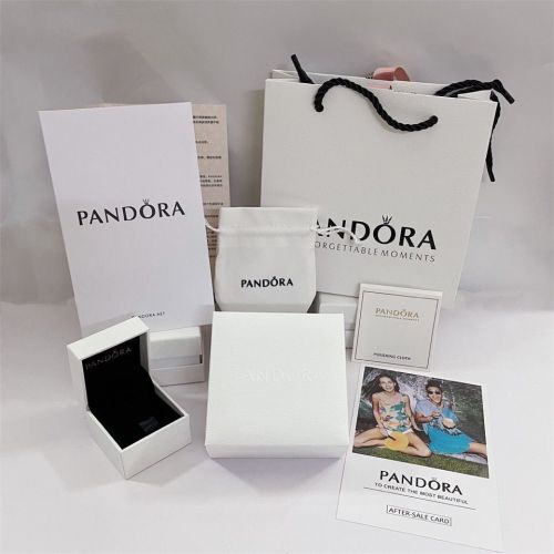 pan duo counter original gift box bracelet necklace ring ear stud accessories packing box gift bag