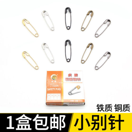 small pin safety pin clip small pin no. 4 gold pin black pin silver small pin