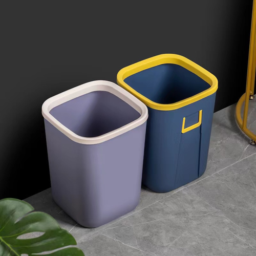 household creative living room kitchen trash can small toilet bucket wastebasket bathroom waste bin without lid large garbage bin