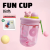 New Cup with Straw Cute Children Summer Anti-Fall Water Cup Girls Good-looking Tumbler Scented Tea Cup