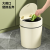 Push-Type Trash Toilet Storage Bucket with Lid Living Room Bedroom Kitchen Office Dedicated Paper Basket Bucket